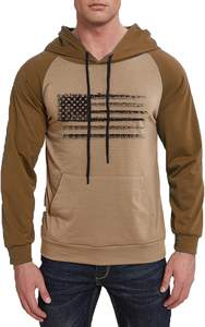 Sudadera con Capucha para Hombre, Talla Grande, Personalizable, Estampada, Cuello Redondo, Hombros Caídos, 100% Algodón, Manga Larga, la Más Vendida, Bangladesh - Product Image 4