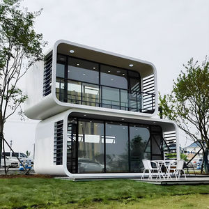 บ้านสำเร็จรูปโมเดิร์นแบบตู้คอนเทนเนอร์ โครงเหล็ก ห้องพักสำนักงานเคลื่อนที่ สำหรับตั้งแคมป์ สำนักงาน เครื่องมือไฟฟ้าจีน - Product Image 2