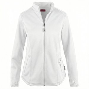 Wholesale Medical <b>Scrub</b> Jacket Women Full Zip Athletic Fit Warm Up Performance Stretch <b>Nursing</b> Uniform Custom Logo <b>Scrub</b> Jackets - Product Image 2