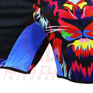 Shorts de MMA 100% poliéster para entrenamiento en gimnasio, diseña tu propio logo, shorts de MMA para hombre en grandes cantidades. - Product Image 5