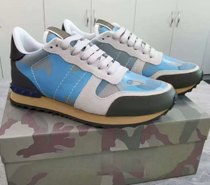 รองเท้าลำลองหนังแท้ลายพรางสำหรับผู้ชาย ดีไซน์เนอร์แบรนด์ดัง คุณภาพสูงสุด รองเท้าเดินป่าสำหรับผู้หญิง รองเท้าเดินป่าสำหรับฤดูใบไม้ร่วงและกิจกรรมกลางแจ้ง - Product Image 5