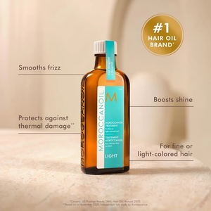 Traitement à l'huile légère, formule naturelle nourrissante et hydratante, soin hydratant du cuir chevelu, cheveux lisses, brillants et sains, solution bien-être capillaire 25 - Product Image 2