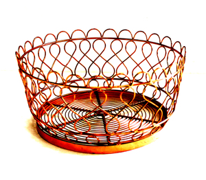 Cesta de Alambre Metálica Rectangular Decorativa y Personalizable para Almacenamiento en Despensa, Accesorios de Cocina y Decoración del Hogar - Product Image 6