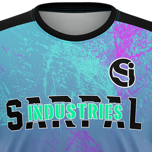 Camiseta Deportiva de Manga Corta para Hombre, Cuello Redondo, Secado Rápido, Transpirable, Lisa, para Sublimación - Product Image 4