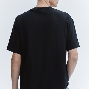 Camiseta de Verano de Alta Calidad de Fábrica, Cómoda, Talla Grande, Cuello Redondo, Patrón Geométrico, Manga Corta, 100% Algodón - Product Image 4