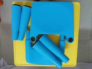 Durable <b>Plastic</b> Table Set for Kids for Outdoor <b>Dining</b> Living Room Workshop School and Exterior Use Top Selling Set For Children - Product Image 6