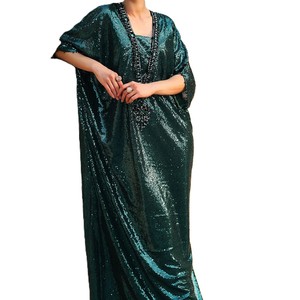 Vestido Kaftan, Talla Personalizada, Largo, Corte Holgado, Proveedor Mayorista de Ropa, Fabricante, Producción de Prendas - Product Image 1