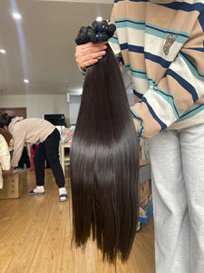 [PELO SUPER SUAVE] Cabello Humano Camboyano Virgen con Cierre Remy Liso 4x4-6x6 100g - Product Image 5