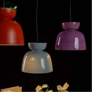 โคมไฟแขวนไม้ไผ่ทำมือ ดีไซน์โค้งมนทันสมัย สไตล์มินิมอล เป็นมิตรกับสิ่งแวดล้อม สำหรับตกแต่งภายใน - Product Image 4