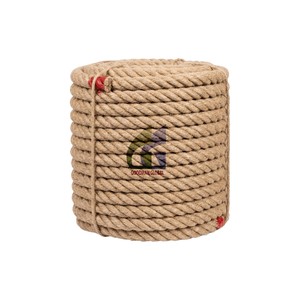 Corde en jute torsadée à 4 brins de 40 mm, robuste, pour embarcation marine, échelle, corde de combat de gym, décorative, vente en gros Goodman Global Bangla - Product Image 1