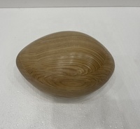 Urna de madera elegante sostenible de alta calidad para cenizas urna en forma de roca urna de cremación de alta calidad para mascotas o humanos
