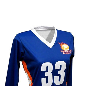 Camiseta de Voleibol Sublimada Personalizada, Uniforme de Equipo Transpirable de Secado Rápido, Ropa Deportiva de Entrenamiento para Hombre y Mujer al por Mayor - Product Image 2