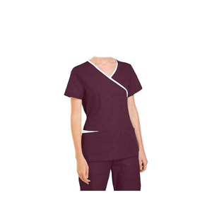 2025 Custom Logo Elastic Comfortable Polyester Scrubs XL <b>Short</b> Soft Stretch Medical Surgical Doctor Nurse Hospital Uniforms - Product Image 6