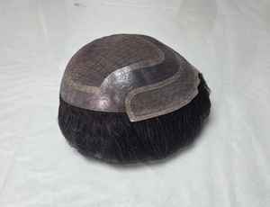 ทีซ แฮร์ วิกผมผู้ชาย 100% ผมแท้ ความหนาแน่น 60%-150% ผมอินเดียแท้ แบบกันน้ำ นุ่มสลวย ลอนลึก - Product Image 4