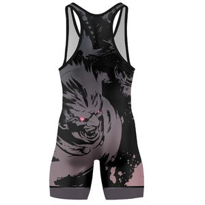 Vente en gros usine de maillots de lutte et de musculation personnalisés pour la musculation en salle de sport et le powerlifting - Product Image 3