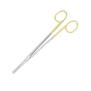 Ciseaux chirurgicaux Metzenbaum de qualité supérieure, TC demi-or, ciseaux chirurgicaux fins, bords droits et arrondis, ciseaux médicaux OEM - Product Image 3