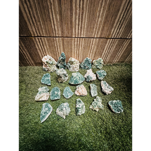 Lot de Heulandite Verte de Haute Qualité, Pierre Naturelle pour Collection, Reiki et Décoration Intérieure - Product Image 2