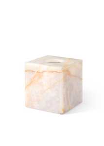 Boîte à mouchoirs en marbre blanc par NEHA ENTERPRISES, élégant porte-serviettes pour comptoir de salle de bain et bureau - Product Image 1
