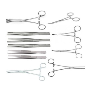 Juego de Instrumentos Quirúrgicos Premium Reutilizables para Cirugía General, Procedimientos Médicos, Acero Inoxidable - Product Image 3