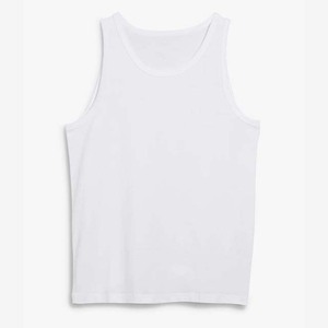 Débardeurs en coton pour hommes de haute qualité, col rond, couleur unie, respirants, tricotés, décontractés, pour la salle de sport, lot de 5 - Product Image 3