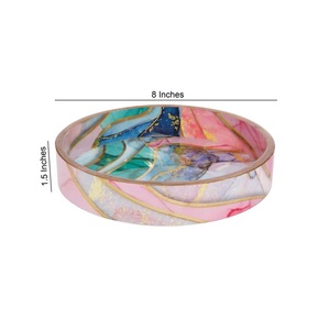 Custom Printed Enamel Tray Wholesale Enamel Serving Tray Enamel Tray for Home & Kitchen Traditional Enamel Tray - Product Image 3