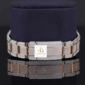 Excellent Quality Iced Moissanite Diamond Watch Sparkling Jewelry Watch for Men or Parties Use Available at Good Price - Product Image 3