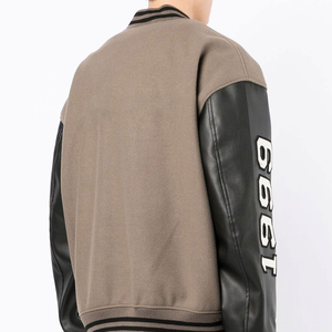 Wholesale Custom 2026 Premium Quality Men's Custom Wool Varsity Letterman <b>Jackets</b> / Wholesale Long Sleeves Varsity <b>Jackets</b> - Product Image 3