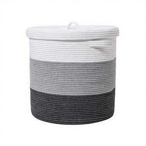 Cesta de Almacenamiento Moderna de Algodón, Plegable, Ahorra Espacio, Gran Capacidad - Product Image 1