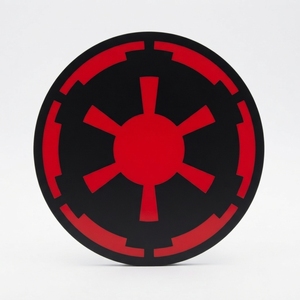 Parche Termoadhesivo con Emblema Elegante de Star Wars, Diseño Circular Rojo y Negro en Fieltro No Tejido, para Regalos, Parche de PVC Personalizado Premium - Product Image 6