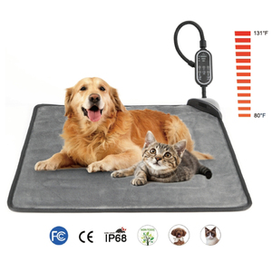 Manta Térmica para Mascotas con Temperatura y Temporizador Ajustables para Perros y Gatos en Interiores - Product Image 1
