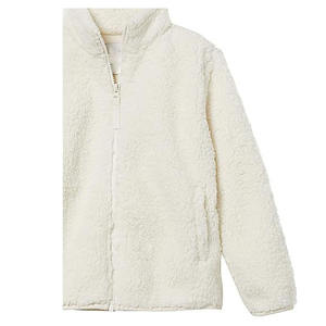 Chaqueta Sherpa de Invierno Transpirable de Moda Coreana Personalizada, Estilo Varsity Informal Extra Grande para Mujer - Product Image 5