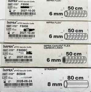 Bard Peripheral Vascular Inc. IMPRA EPTFE, JUNTAS VASCULARES RECTAS, Modelo 80S06TW, Certificación CE Clase III, Uso Manual en Hospitales - Product Image 1