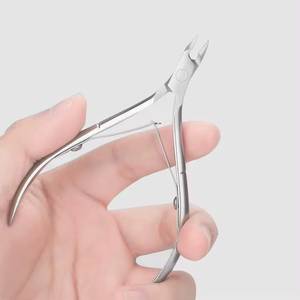 Coupe-ongles professionnel en acier inoxydable, courbé, à ouverture large, à pointe acérée, outils de soin des ongles, emballage personnalisé - Product Image 3