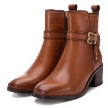 Botines Clásicos Retro de Plataforma de Cuero Genuino Marrón con Hebilla en la Puntera, Tacón Grueso y Suela de Goma Antideslizante para Verano y Otoño - Product Image 2
