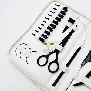 Kit de Herramientas para Extensiones de Cabello con Pinzas Negras Mate, Removedor de Micro Anillos y Tijeras de Corte, Set Completo para Salón - Product Image 5