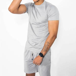 Hot Selling Multi Pockets Regular Fit Design Men Twinset Casual Wear Crew Neck Short Sleeve Soft Breathable Fabric Men <b>Twin</b> <b>Set</b> - Product Image 5