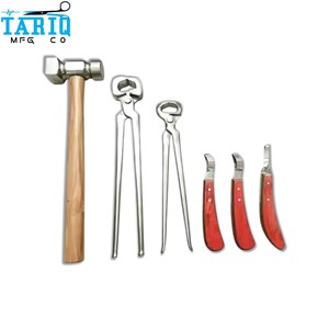 Kit d'outils de fermeur OEM pour le soin des sabots de cheval, équipement d'équitation et d'écurie TARIQ MFG CO CE ISO EU - Product Image 5