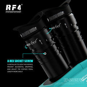 <span class=keywords><strong>Microscopio</strong></span> Trinocular RF4 Nuevo Modelo RF6565PRO con Multiplicador Fijo, Iluminación LED, Construcción Metálica, Soporte para Pantalla Externa 9 - Product Image 4