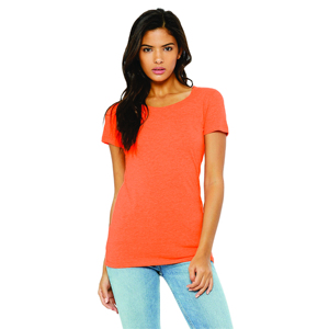 T-shirts décontractés d'été pour femmes, 100 % coton épais, écologiques, infroissables, teints unis, coupe classique, manches courtes, avec logo personnalisé - Product Image 1