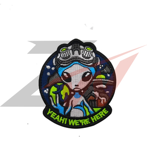 Offre Spéciale – Patch brodé personnalisé 3D en relief avec logo de designer, thermocollant pour vêtements, chapeaux, graphiques imprimés, usage souvenir - Product Image 3