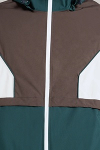 เสื้อแจ็คเก็ตกันลมผู้หญิงแบบมีฮู้ด สีสันตัดกัน สไตล์สตรีทแวร์ กันน้ำ เหมาะสำหรับเล่นกีฬา - Product Image 5
