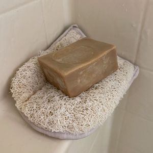 EXPAD Mina Brown Sustainable Natural Loofah <b>Shower</b> <b>Sponge</b> Soft Body Scrubber for Healthy Glowing Skin - Product Image 6