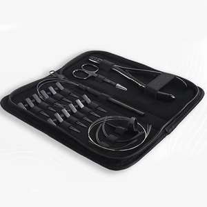 Kit Completo de Pinzas Profesionales para Extensiones de Cabello con Herramientas de Acero Inoxidable para Aplicación, Remoción y Mantenimiento para Peinado - Product Image 1
