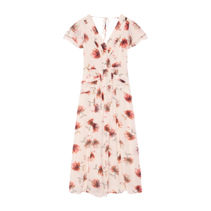 Vestido Midi con Estampado Floral para Mujer, Elegante y Casual - Product Image 4