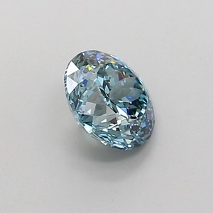 Diamant de laboratoire CVD taillé portugais, bleu vif fantaisie, VVS2, polissage EX, éclat excellent, pierre lâche certifiée, qualité supérieure - Product Image 4