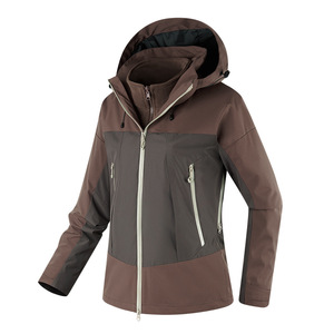 Unisex High Quality 3-in-1 -Tex Eco-Friendly <b>Waterproof</b> Zipper Quilted <b>Winter</b> Windbreaker Outdoor Camping Hiking <b>Jacket</b> - Product Image 5