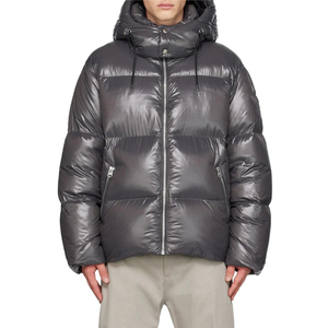 Puffer <b>Jacket</b> New Design Fashion Wholesale Custom Quilted Puffer <b>Jacket</b> With Breathable Hood <b>White</b> Puffer <b>Jacket</b> for <b>Men</b> OEM - Product Image 4