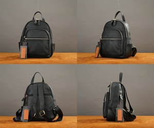 Mochilas Multifuncionales de Diseño Moderno y Alta Calidad, Mochila de Cuero para Portátil para Mujer, Las Mejores Mochilas de Cuero Personalizadas - Product Image 3