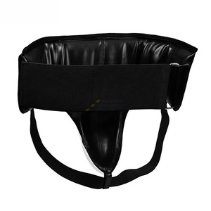 Nuevo Protector Inguinal Ligero de Cuero 100% Anti-Sudor con Servicio OEM, Color y Logotipo Personalizados para Deportes de MMA y Boxeo - Product Image 1