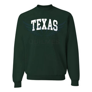Sweat-shirt unisexe à col rond imprimé Texas, logo personnalisé, molleton de coton, pull-over, vente en gros, OEM, ODM, streetwear décontracté - Product Image 1